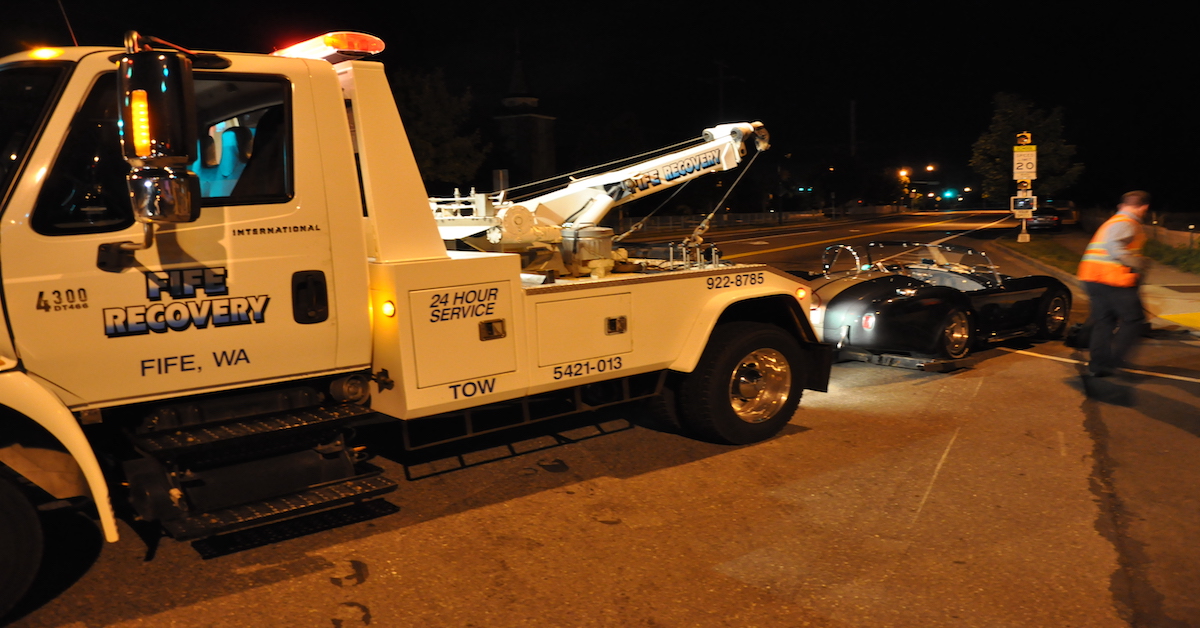 Towing Service For Vehicles Involved In Collisions